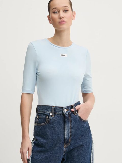 Rotate t-shirt damski kolor niebieski 1140942322