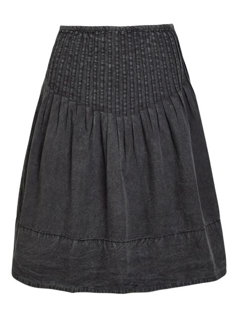 Free People pleated panel midi skirt - Grey - zdjęcie produktu nr 1