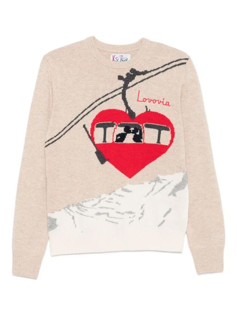 MC2 Saint Barth New Queen C jumper - Neutrals - zdjęcie produktu nr 1