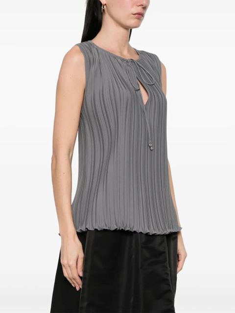 Lanvin plissé-effect blouse - Grey - zdjęcie produktu nr 2