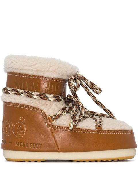 Chloé x Moon Boot snow boots - Brown
