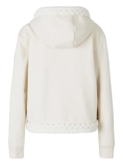 Moncler zip-up drawstring hoodie - White - zdjęcie produktu nr 2