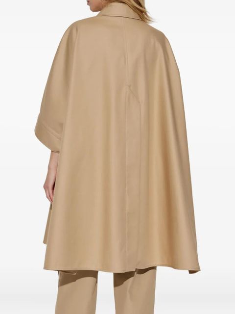 Max Mara Pedale cape-style button-up coat - Neutrals - zdjęcie produktu nr 2