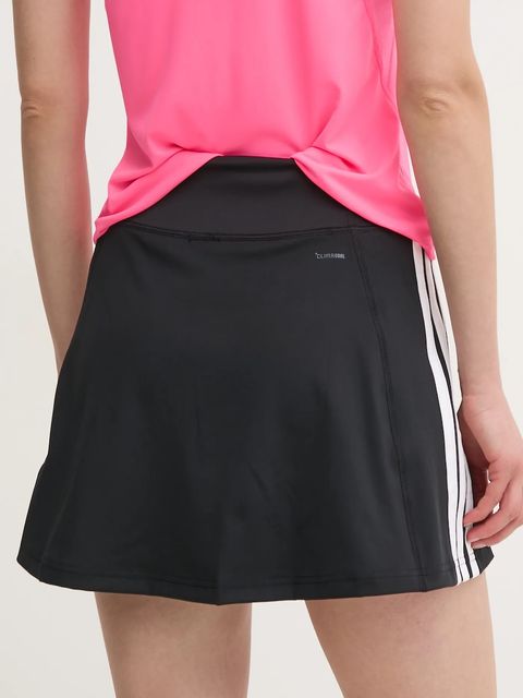 adidas Performance spódnica sportowa Train Essentails kolor czarny mini prosta JP1157