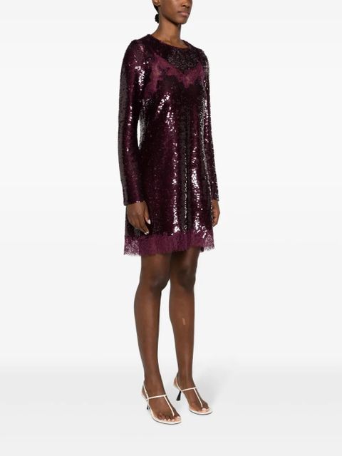 Simkhai Mako sequinned minidress - Purple - zdjęcie produktu nr 2