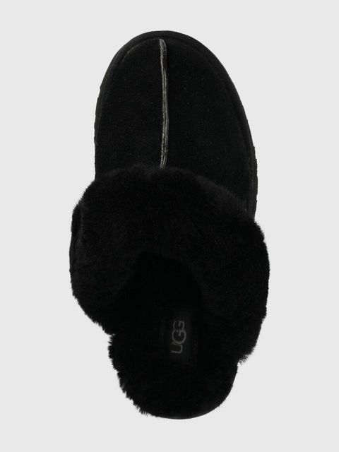 UGG kapcie skórzane Disquette kolor czarny 1122550.BLK