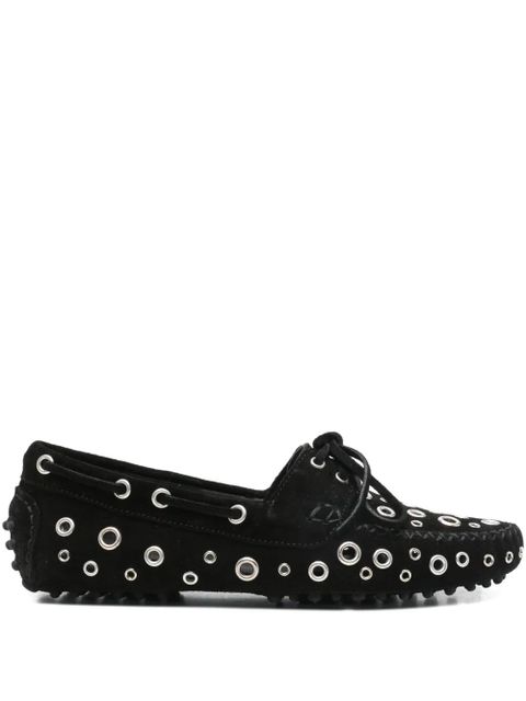 Gimaguas eyelets lace-up loafers - Black - zdjęcie produktu nr 1