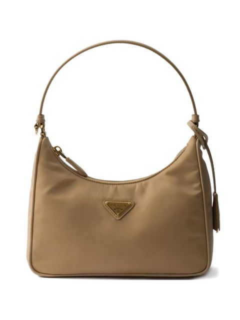 Prada mini Re-Edition 2005 zip tote bag - Neutrals - zdjęcie produktu nr 1