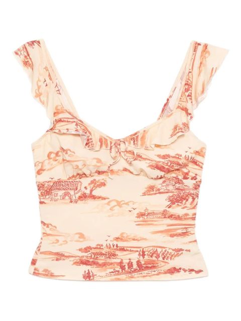 Reformation Lemmy tank top - Neutrals - zdjęcie produktu nr 1