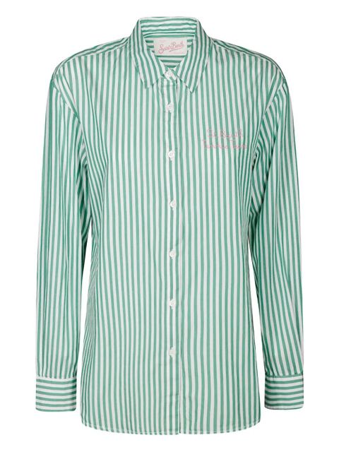 MC2 Saint Barth Hello Kitty striped shirt - Green - zdjęcie produktu nr 1