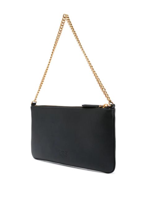 PINKO Love Birds-plaque shoulder bag - Black