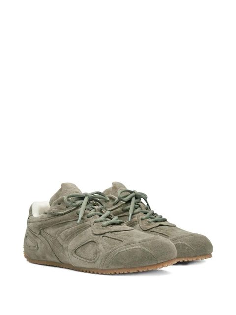 Axel Arigato Slow Runner layered suede sneakers - Green - zdjęcie produktu nr 2