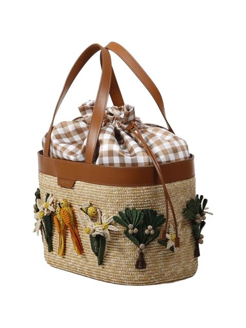 Aquazzura Birdsong tote bag - Neutrals