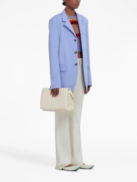 Marni long-sleeve open-knit jumper - Purple - zdjęcie produktu nr 2