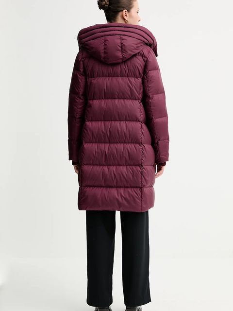 Marc O'Polo kurtka puchowa kolor bordowy zimowa 509032971095