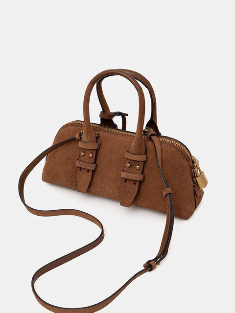 Pinko torebka zamszowa Horizontal - zdjęcie produktu nr 2