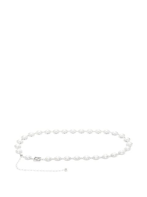 Magda Butrym pearl-crystal chain belt - Silver - zdjęcie produktu nr 1