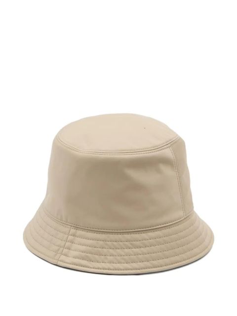 Moncler reversible logo-patch bucket hat - Neutrals - zdjęcie produktu nr 2