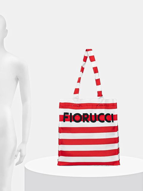 Fiorucci torebka Logo Print Nylon Tote kolor czerwony W02FPABA275NY01RD02