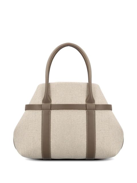 Loro Piana logo-debossed tote bag - Neutrals - zdjęcie produktu nr 2