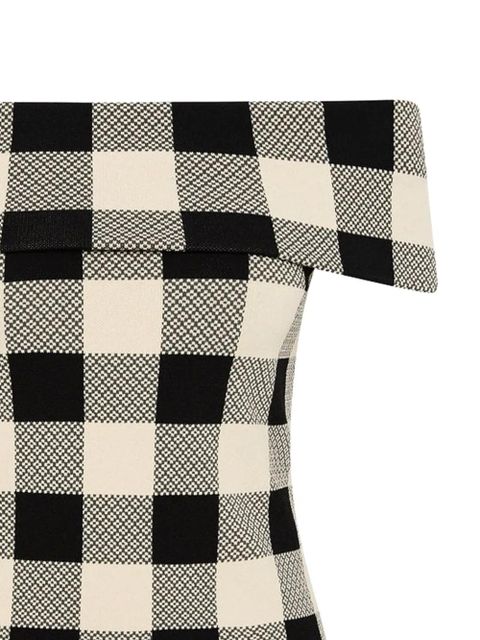 Posse plaid blouse - Black - zdjęcie produktu nr 2