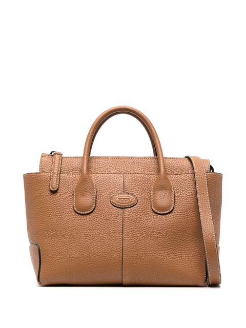 Tod's leather tote bag - Brown - zdjęcie produktu nr 1