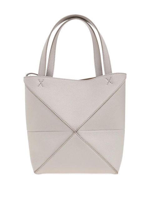 LOEWE leather tote bag - Grey