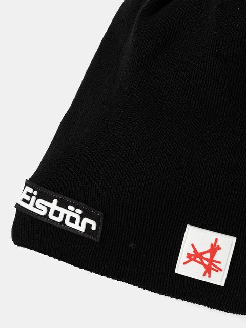 Eisbar czapka z dodatkiem wełny Ogle OS MÜ SA kolor czarny E33169