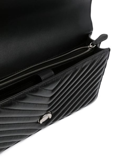 PINKO Love Bird quilted shoulder bag - Black