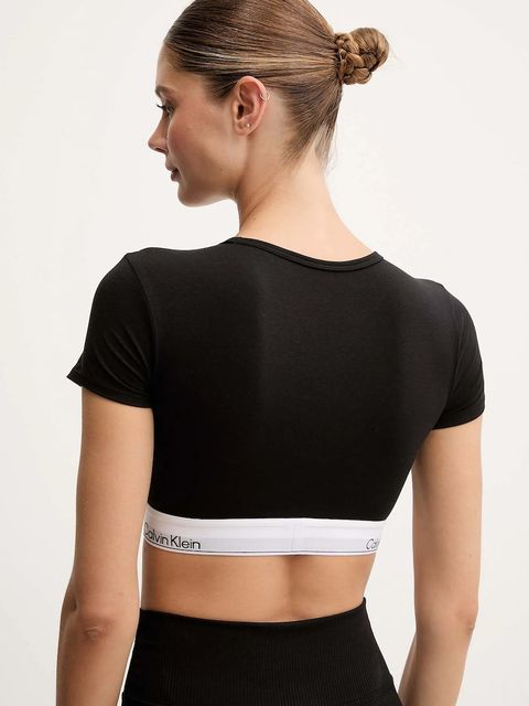 Calvin Klein Underwear t-shirt damski kolor czarny LV00QF8495 - zdjęcie produktu nr 2