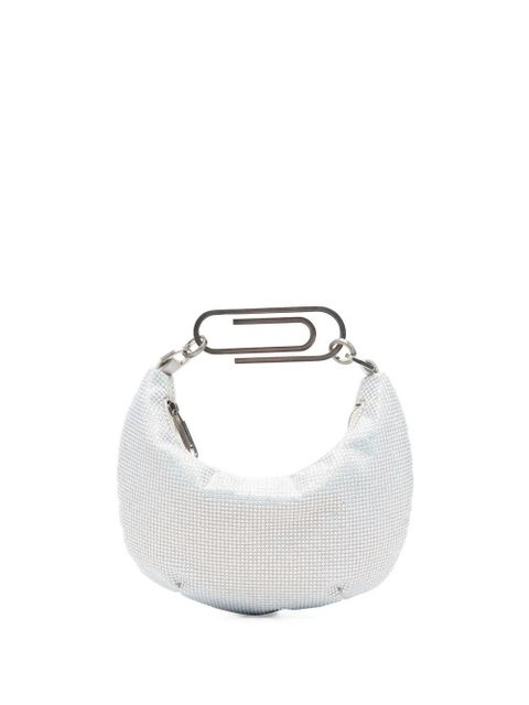 Off-White sequinned mini bag - Grey - zdjęcie produktu nr 1