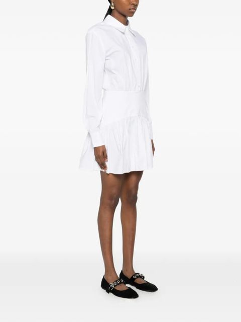 STAUD Rocco mini dress - White