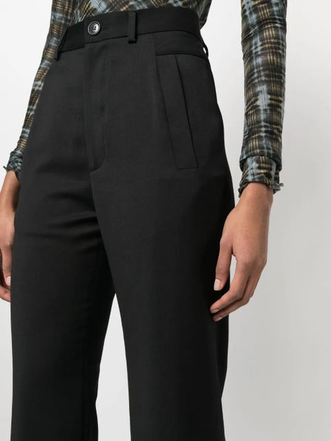 Vivienne Westwood flared tailored trousers - Black