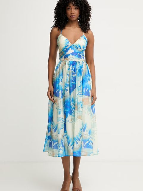 Marciano by Guess sukienka rozkloszowana z lyocellem KAT - zdjęcie produktu nr 1