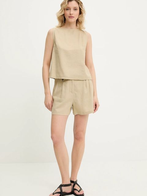 Answear.LAB bluzka i szorty lniane - zdjęcie produktu nr 2