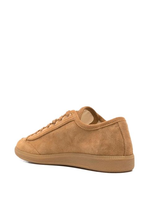 ISABEL MARANT suede lace-up sneakers - Brown