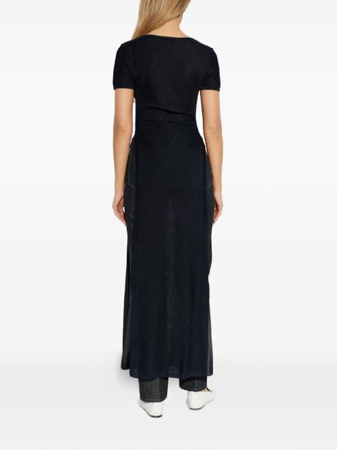 LEMAIRE side-slit T-shirt - Black