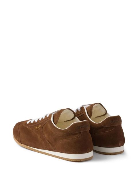 Prada suede sneakers - Brown
