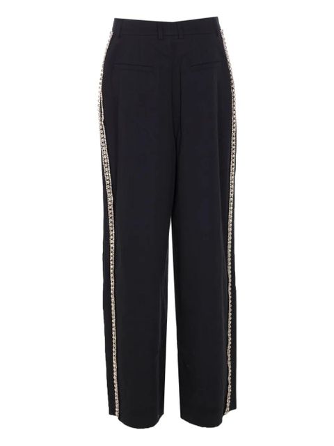 Essentiel Antwerp crystal-embellished high-waisted trousers - Black - zdjęcie produktu nr 2