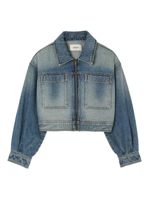 Ba&Sh zip-front patch-pocket jacket - Blue - zdjęcie produktu nr 1