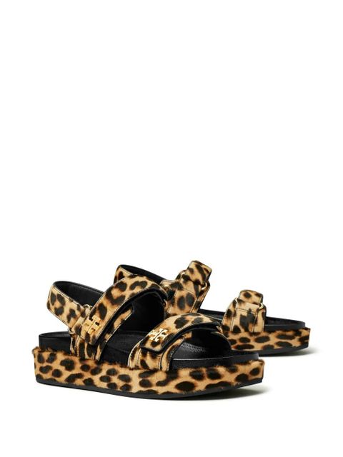 Tory Burch Kira leopard sandals - Neutrals - zdjęcie produktu nr 2