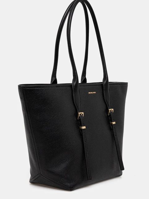 MICHAEL Michael Kors torebka skórzana kolor czarny 30R5G9OT7L - zdjęcie produktu nr 1