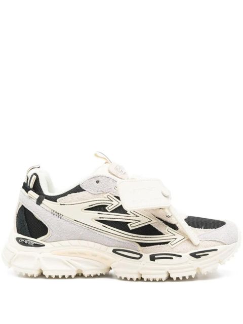 Off-White arrow-appliqué sneakers - Neutrals - zdjęcie produktu nr 1