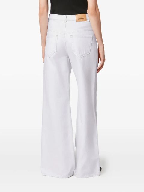 ISABEL MARANT Lemony pocket jeans - White