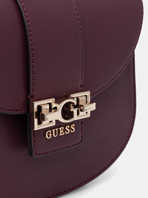 Guess torebka JANE kolor bordowy HWVG98 91210