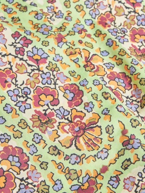 ETRO floral-print cotton shirt - Green - zdjęcie produktu nr 2