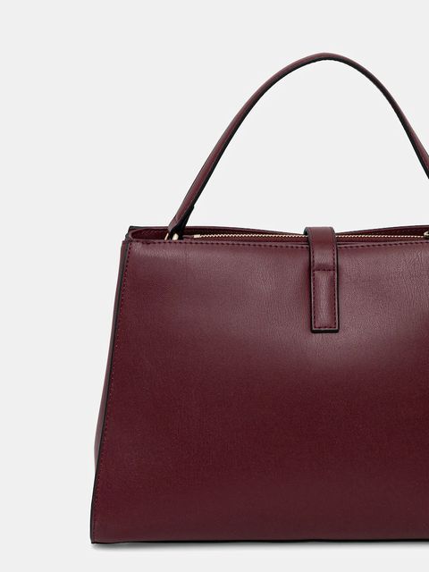 Tommy Hilfiger torebka kolor bordowy AW0AW17724 - zdjęcie produktu nr 2