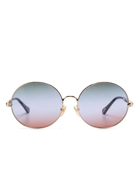 Chloé Eyewear round-frame sunglasses - Gold - zdjęcie produktu nr 1
