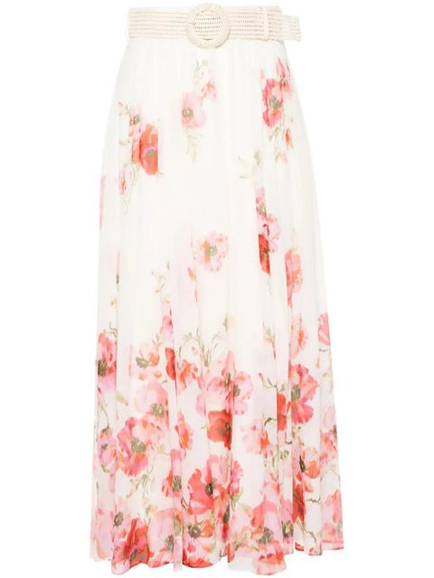 ZIMMERMANN Lightburst maxi skirt - Neutrals - zdjęcie produktu nr 1