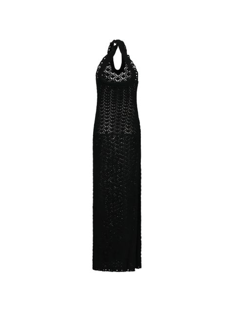 Blumarine halterneck dress - Black - zdjęcie produktu nr 2